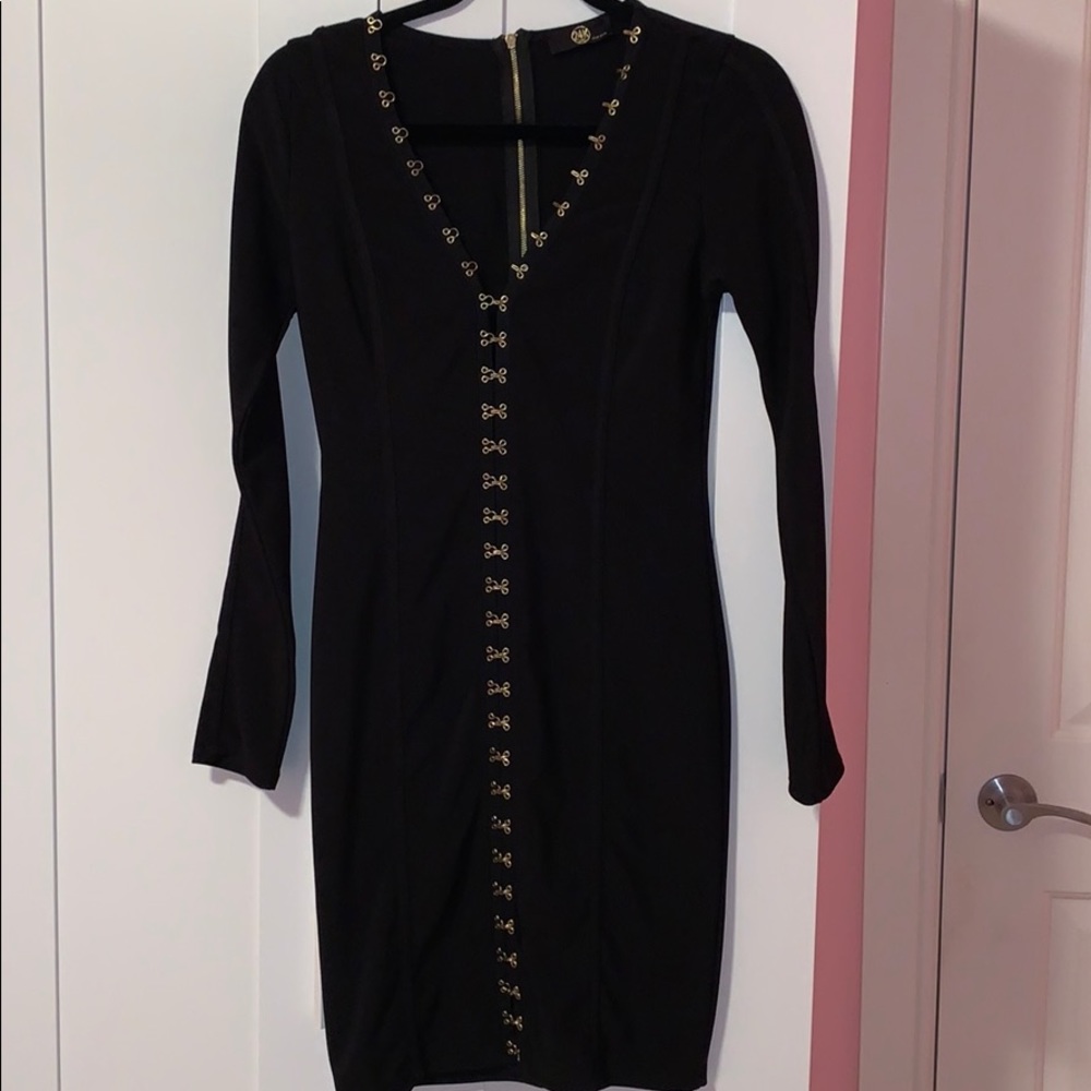 Black & Gold Dress